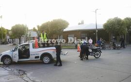 El accidente se registró este viernes por la tarde.