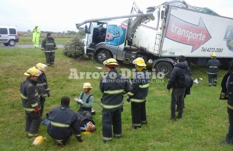 El accidente se registró esta mañana en jurisdicción de nuestra ciudad.