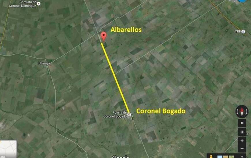 Imagen de Perdió el control y chocó contra una alcantarilla