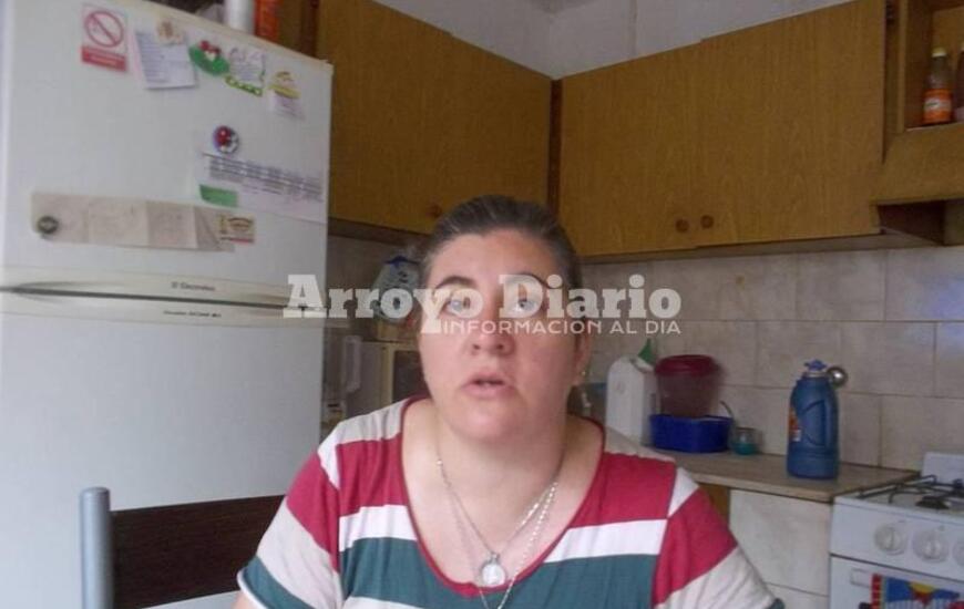 Fabiola Rumin, vecina de Hip&oacute;lito Yrigoyen al 200.