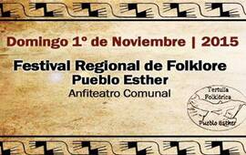 Imagen de 3er. Festival Regional de Folklore en Pueblo Esther