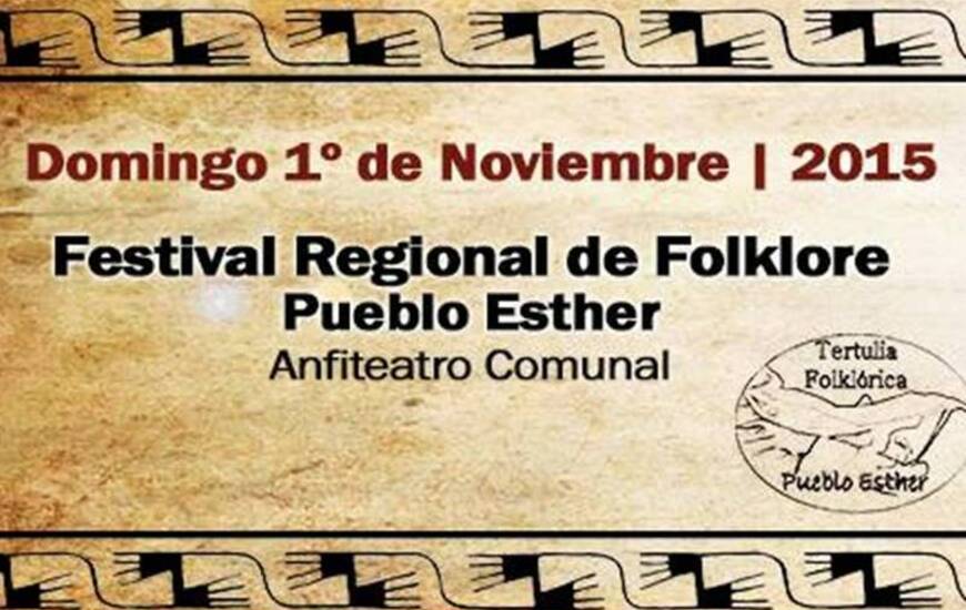 Imagen de 3er. Festival Regional de Folklore en Pueblo Esther