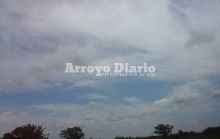 Imagen de Martes indeciso, con cielo parcialmente nublado