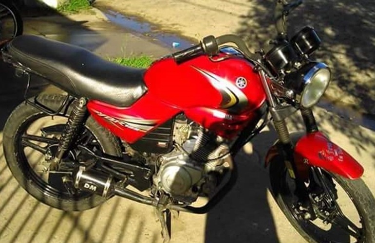 Esta es la moto sustra&iacute;da, propiedad del hijo de Laura Cort&eacute;z.