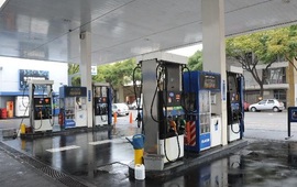 La estación de Salta y Callao. Según la policía, allí actuaron un hombre y una mujer. Foto: Archivo La Capital