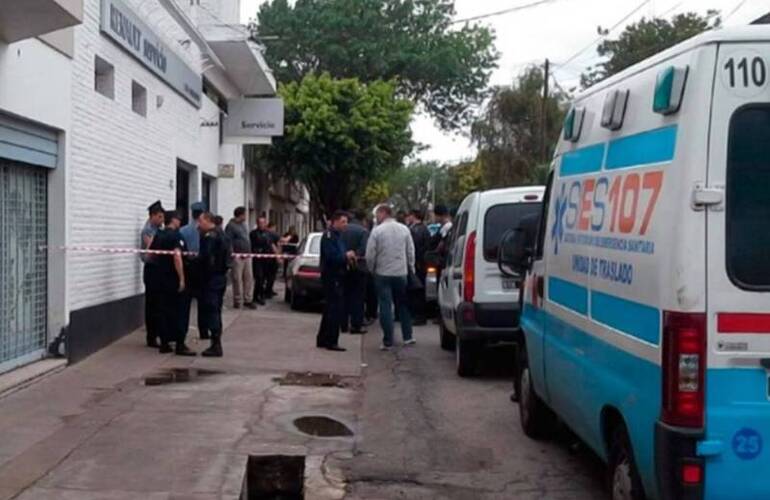 El tiroteo astilló la tranquilidad de la cuadra, en barrio La Guardia. Foto: Angel Donzelli