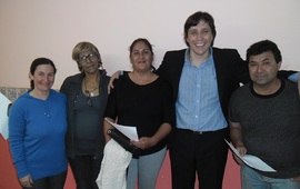 Imagen de Entrega de pensiones no contributivas en Fighiera