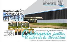 Imagen de El 4 de diciembre quedará inaugurado el gimnasio del Complejo Integral Los Tiburones