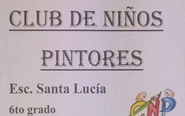Imagen de El Club de Niños Pintores expone en la Biblio