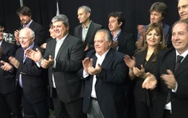 Intendente electo de Villa Gob. Gálvez. Presentación del gabinete