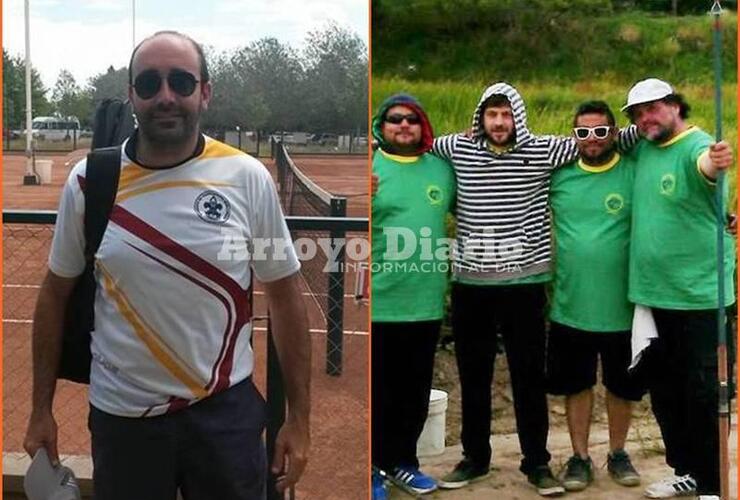 Destacados. Juan Augusto logró la medalla dorada, mientras que el equipo de pesca obtuvo la de bronce.