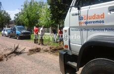 Imagen de Barrio El Ombú: Llamaron a la policía con motivo del corte