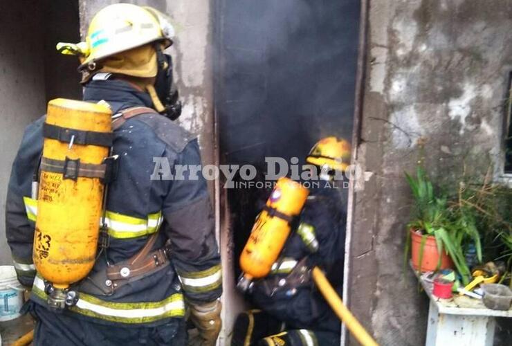 Imagen de Arroyo Seco: Incendio de un lavadero