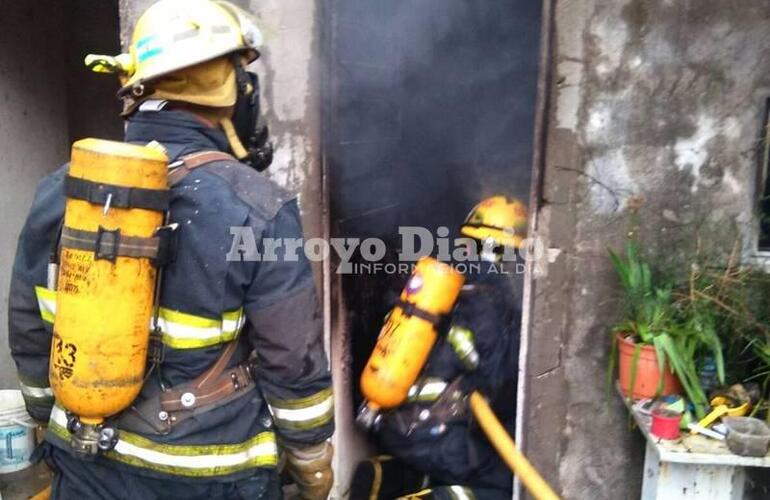 Imagen de Arroyo Seco: Incendio de un lavadero