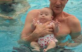 Imagen de Bienvenida Keila a la familia de "Los Tiburones" con tan solo 3 meses!