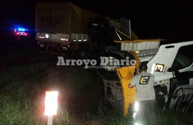 Afortunadamente nadie resultó herido tras el accidente.