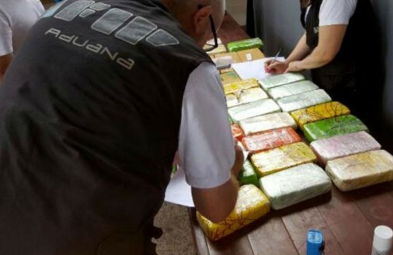 Imagen de Secuestraron cocaína y pasta base valuada en casi $4 millones en la frontera con Paraguay