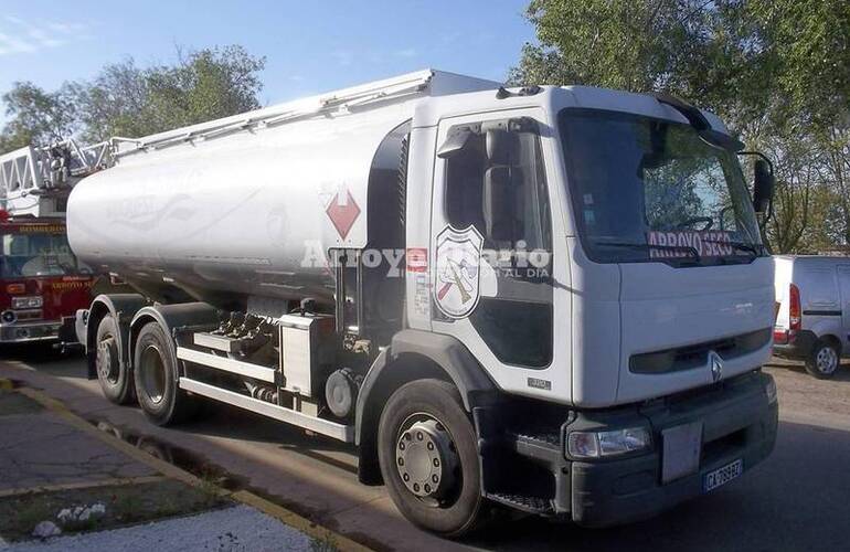 El camión llegó a Arroyo Seco a mediados del mes de septiembre de este año. Foto: Archivo AD