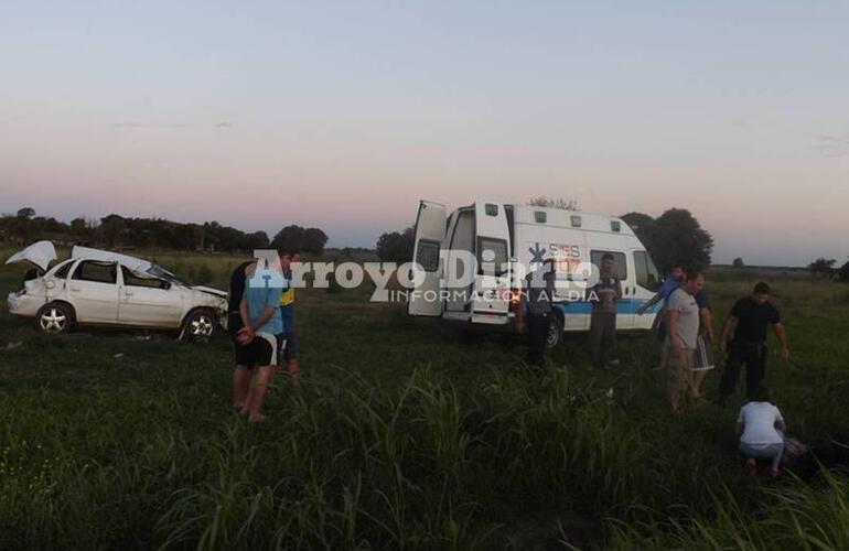 En el lugar también prestó su colaboración el Jefe del Cuerpo Activo de Bomberos, Alexis Sciacca.