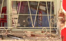 Los delincuentes ingresaron por la ventana. Foto: Notilagos.