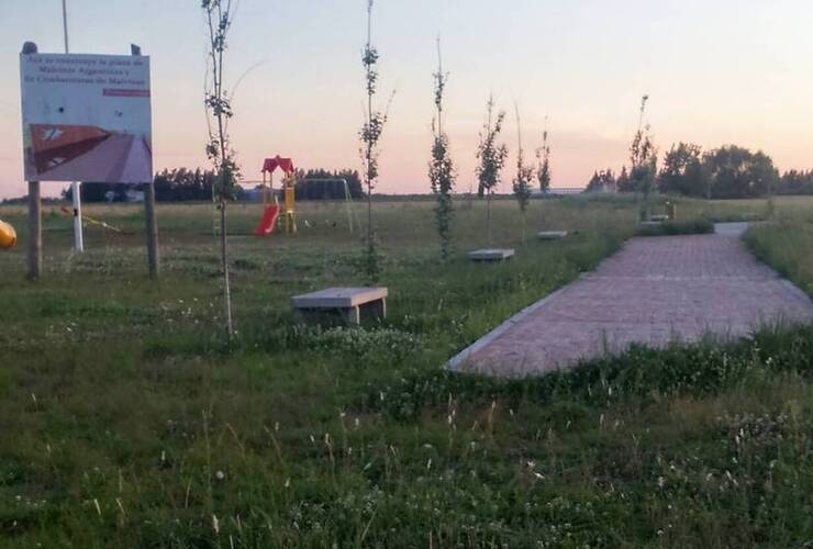 Imagen de Abandonada, así está la Plaza de los ex combatientes de Malvinas