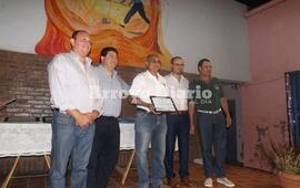 Los ex combatientes también recibieron un reconocimiento.
