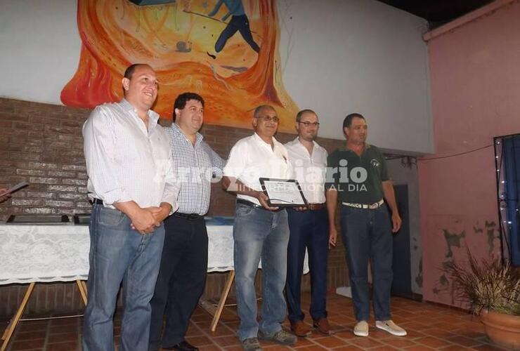 Los ex combatientes también recibieron un reconocimiento.