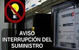 Imagen de Atención: corte en el suministro eléctrico