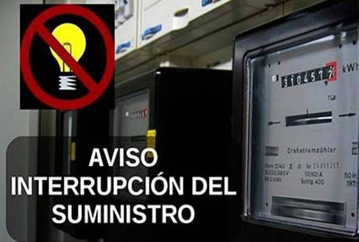 Imagen de Atención: corte en el suministro eléctrico