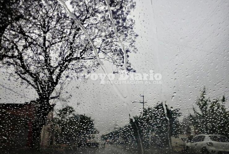 Imagen de Cielo gris que anuncia probabilidad de chaparrones