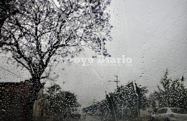 Imagen de Cielo gris que anuncia probabilidad de chaparrones