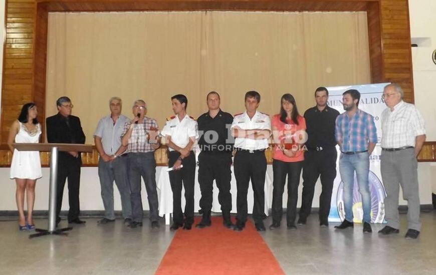 La deportista Lucila Coletta y la Asociación de Bomberos Voluntarios de Arroyo Seco se llevaron los "Destacados de Oro año 2015"