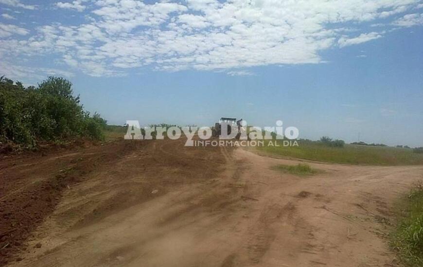 Imagen de Trabajos en el Paraje El Ombú