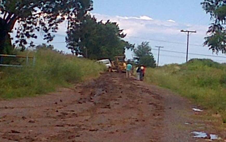 La foto fue enviada por una vecina de la zona.