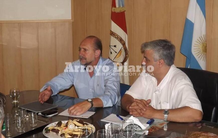 Imagen de Perotti en Arroyo Seco junto a Esper