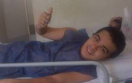Imagen de El mejor regalo de navidad: Lucas Toponi recibió el alta médica