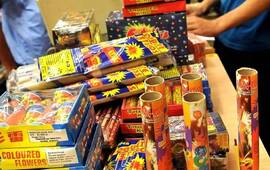 Ya se decomis&oacute; pirotecnia, y esta Navidad siguen los controles. Foto: Prensa Argentina