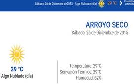 Consult&aacute; el pron&oacute;stico extendido en nuestro portal www.arroyodiario.com.ar