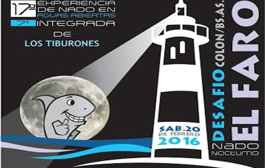 Imagen de Próximo desafío de Los Tiburones  en aguas abiertas: nado nocturno  en el lago de Colón, provincia de Buenos Aires
