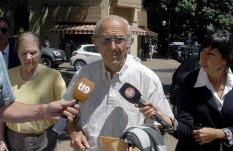 Otros tiempos. Ricardo Barreda junto a su ex pareja, Berta André. Foto: Carlos Cermele / Télam