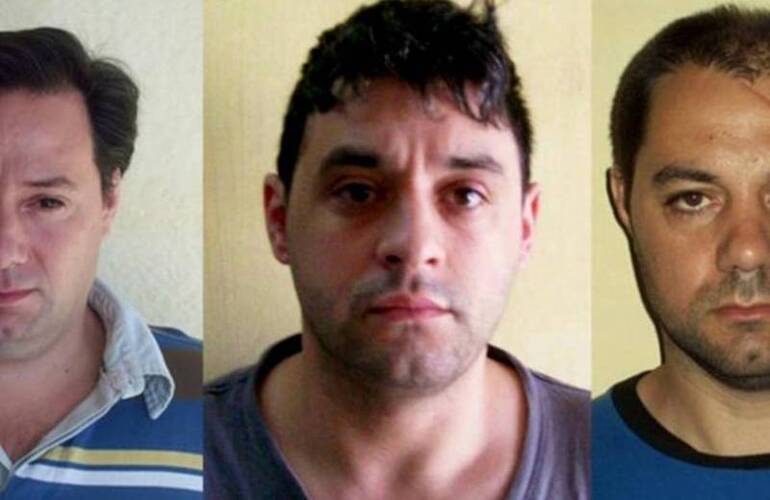Los pr&oacute;fugos, condenados por el triple crimen de General Rodr&iacute;guez. Nada se sabe de ellos desde el domingo.