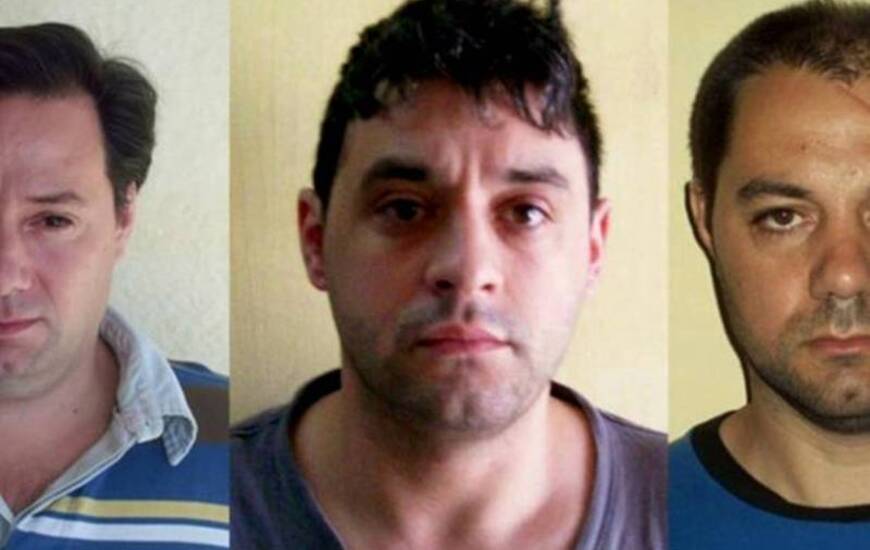Los pr&oacute;fugos, condenados por el triple crimen de General Rodr&iacute;guez. Nada se sabe de ellos desde el domingo.
