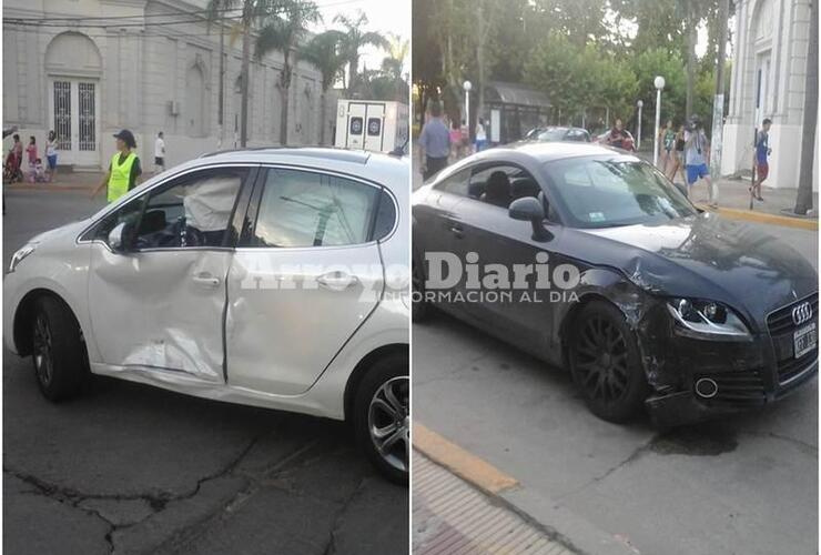 Imagen de Accidente en Belgrano y 9 de Julio