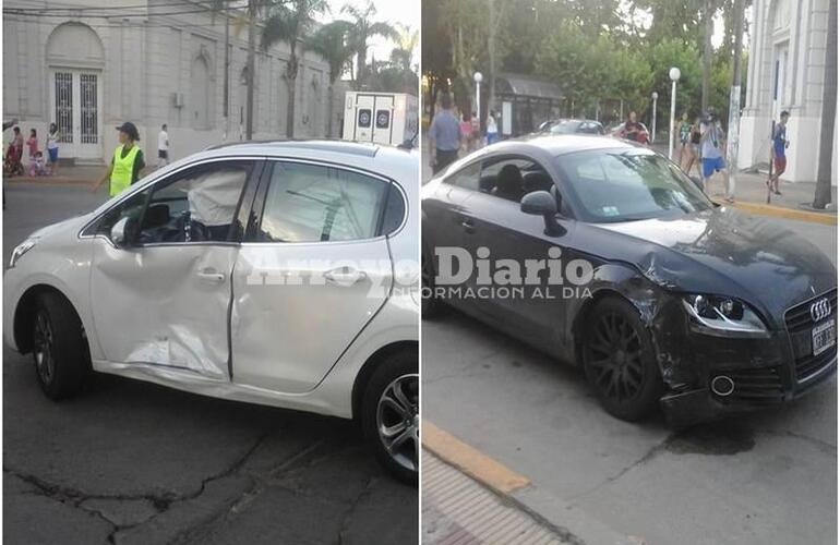 Imagen de Accidente en Belgrano y 9 de Julio