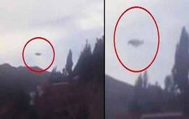 De forma ovalada. El objeto en las alturas. Gentileza diariopanorama.com