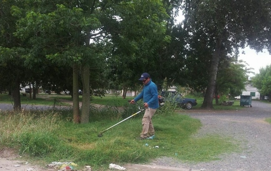 La foto fue enviada por una vecino del barrio.