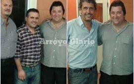 Los concejales de Arroyo Seco Carlos Sánchez y Matías Attoresi asistieron al acto; al igual que el senador Germán Giacomino. Fotos: Jorge Alberto Cuello