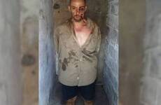 Mart&iacute;n Lanatta, tras ser capturado.