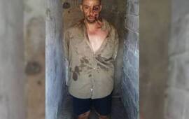 Mart&iacute;n Lanatta, tras ser capturado.