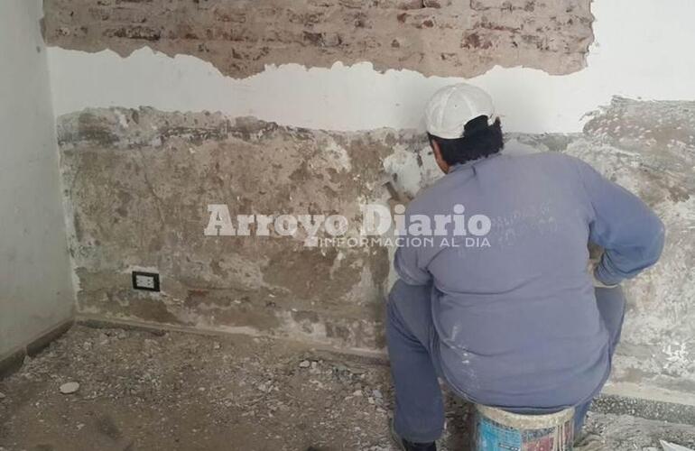 Se trabaja en la remodelación de las instalaciones del Centro Cultural.